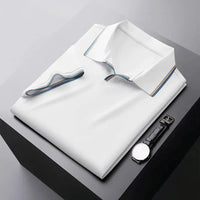 Levie | Men’s Contrast-Trim Polo Shirt