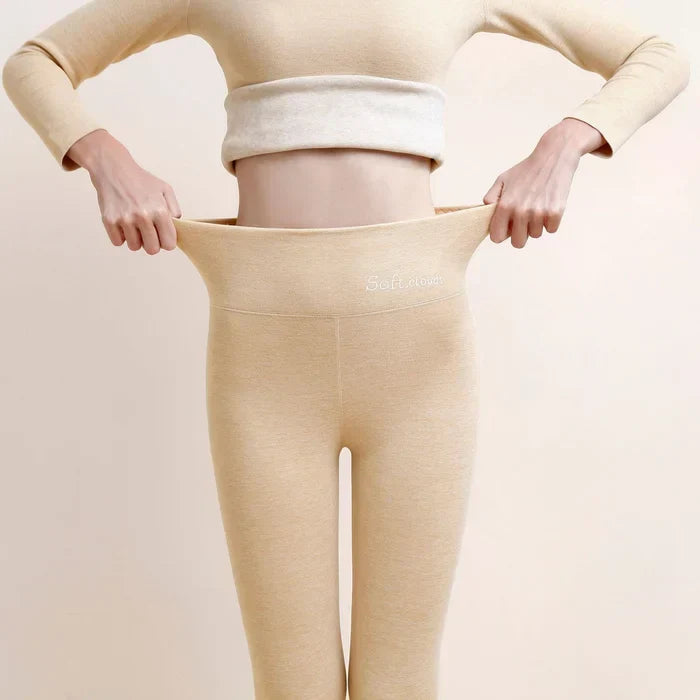 Lux | Women’s Cashmere-Blend Thermal Fleece Leggings