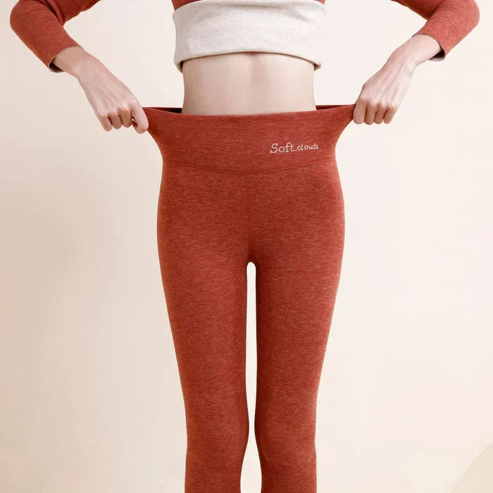 Lux | Women’s Cashmere-Blend Thermal Fleece Leggings