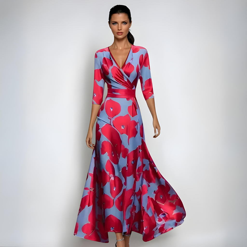 Lynor | Women's Elegant Floral Dress