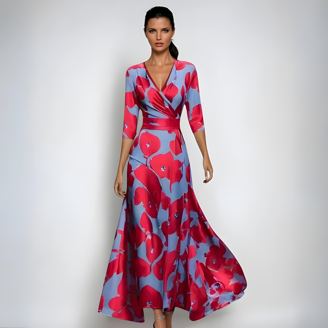 Lynor | Women's Elegant Floral Dress