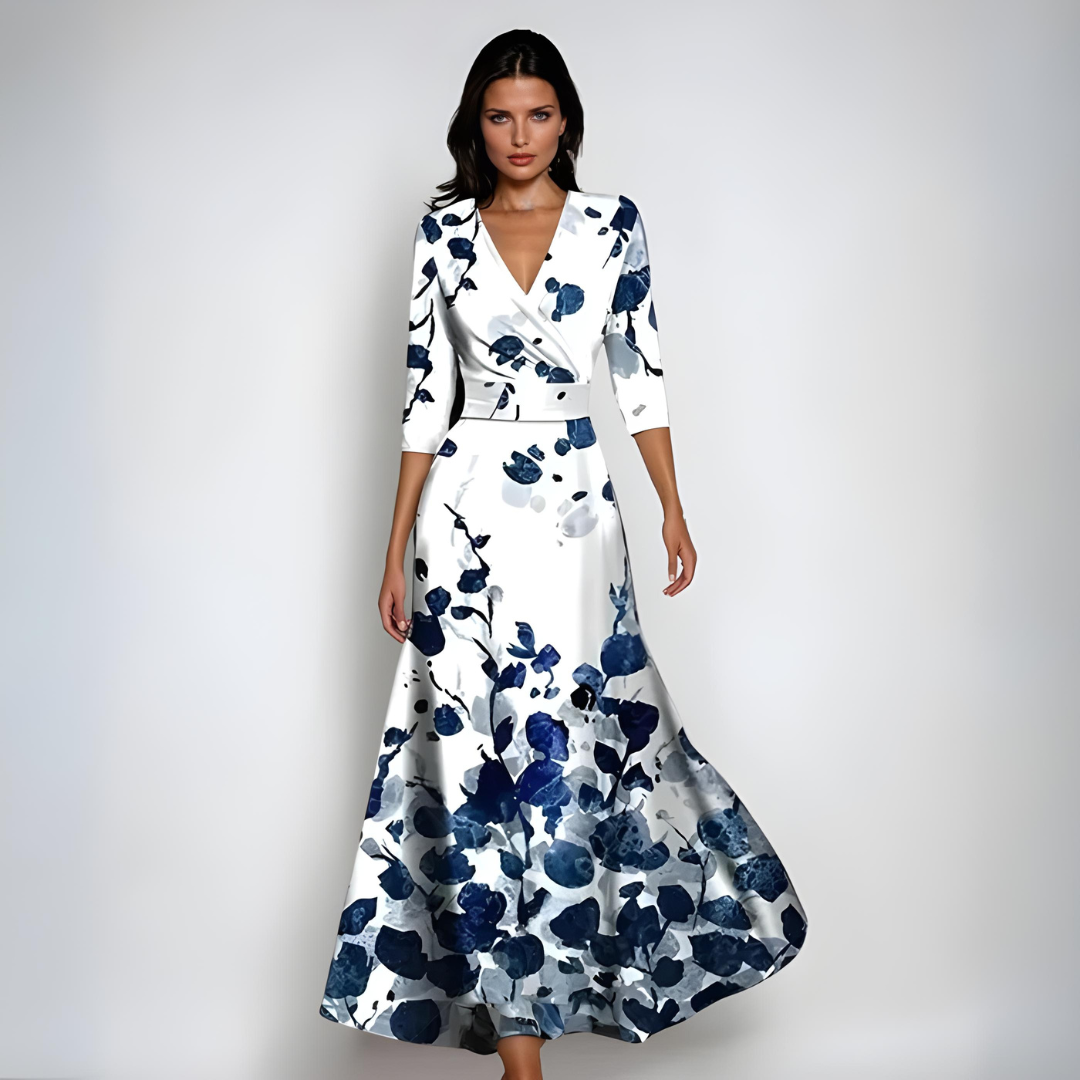 Lynor | Women's Elegant Floral Dress