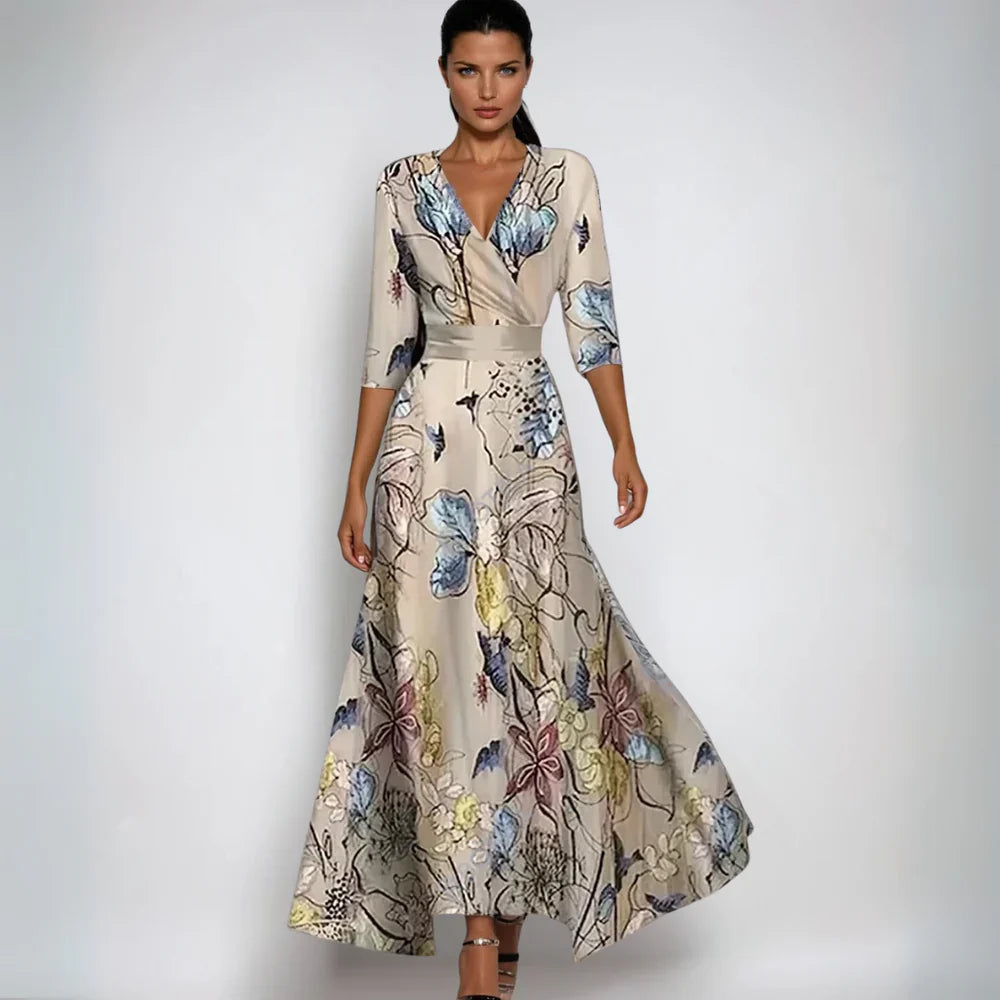 Lynor | Women's Elegant Floral Dress