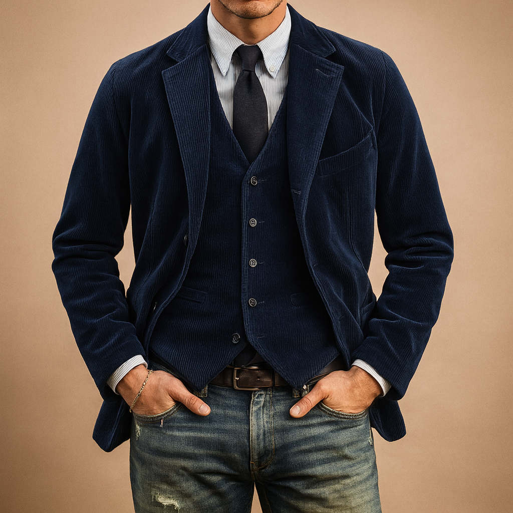 Maarten | Men’s Retro Corduroy Jacket