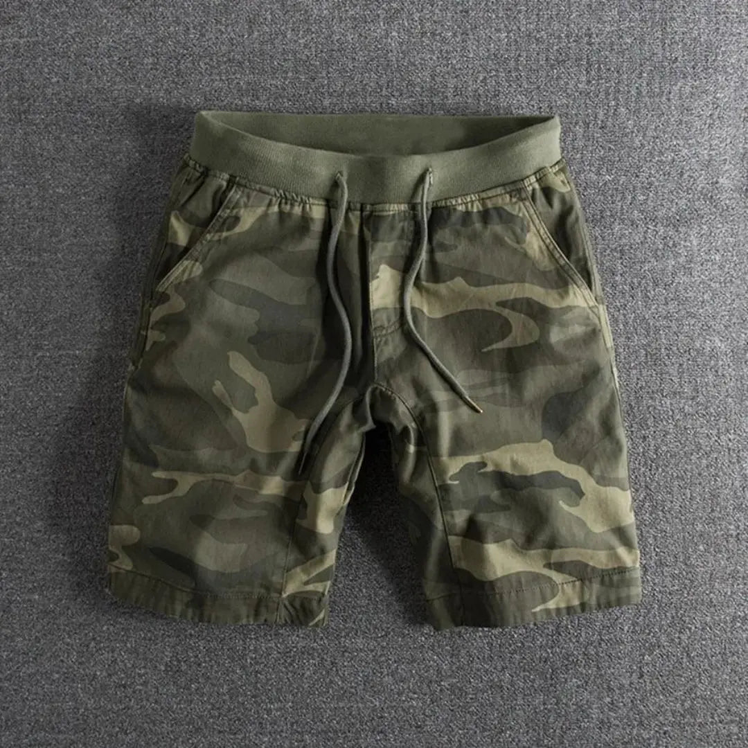 Massie | Men’s Tactical Camo Cotton Shorts