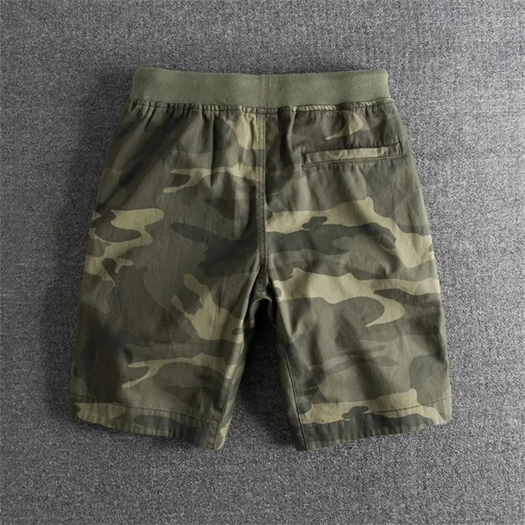 Massie | Men’s Tactical Camo Cotton Shorts