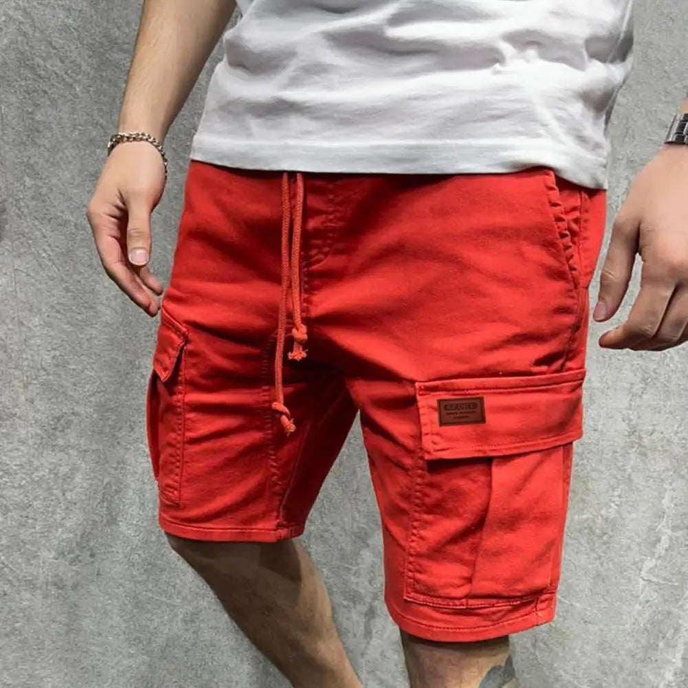 Cargo Shorts with Drawstring | Casual Utility Shorts