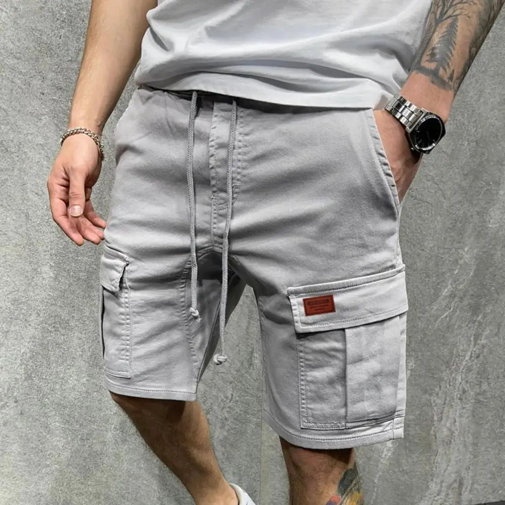 Cargo Shorts with Drawstring | Casual Utility Shorts