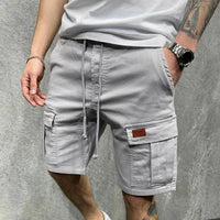 Cargo Shorts with Drawstring | Casual Utility Shorts