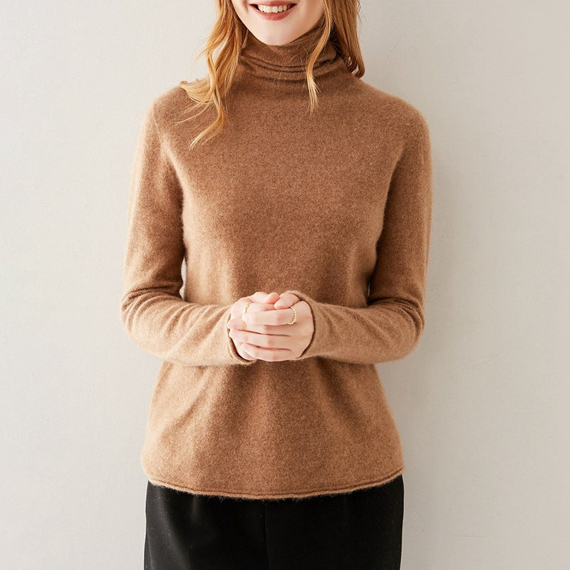 Cashmere Turtleneck Jumper – Soft Luxury Knit for Effortless Everyday Elegance