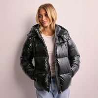 Hooded Puffer Jacket for Women