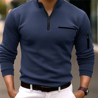 Pete | Men’s Quarter-Zip Polo