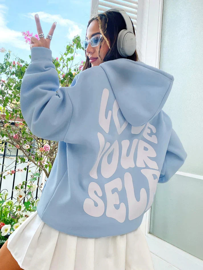 Phoebe | Women’s “Love Yourself” Hoodie