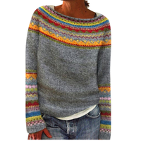Finley Sweater | Colorful Fair Isle Knit Wool Sweater