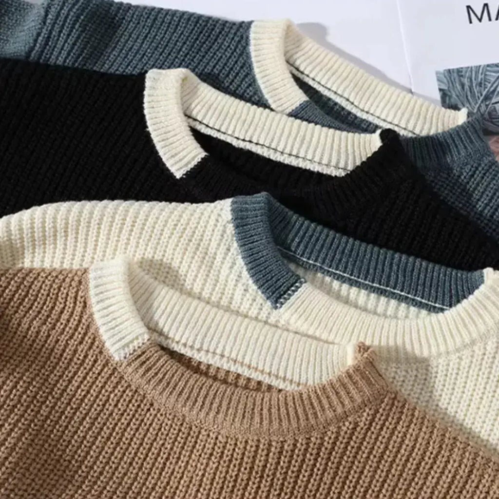 Raphael | Men’s Vintage-Inspired Crewneck Sweater