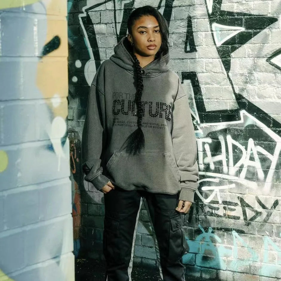 Statement Cotton Hoodie for Unisex