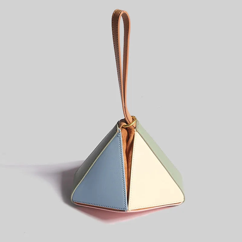 Women’s Prism Fold Handbag – Multi-Way Lightweight Geometric Bag