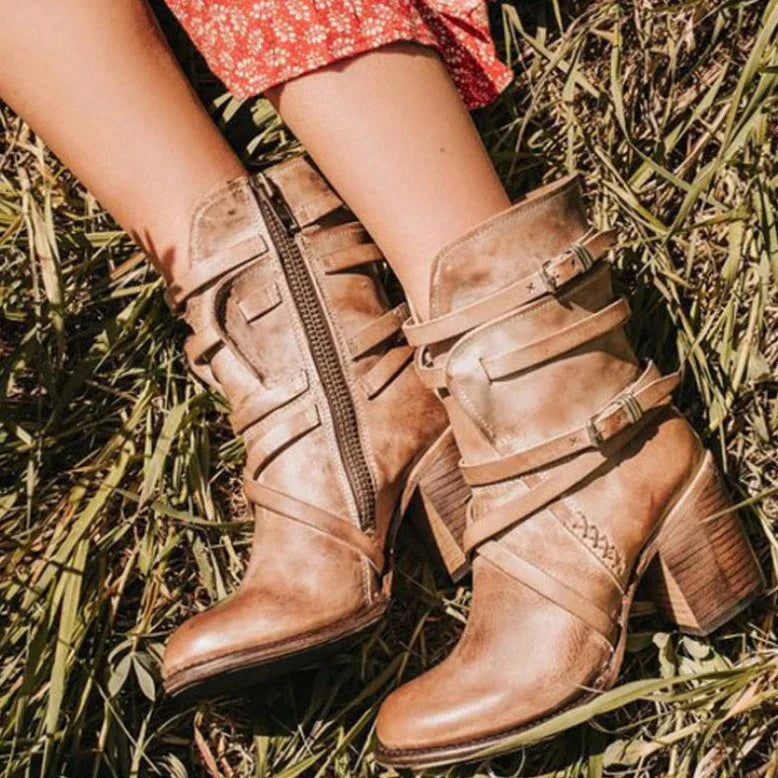 Retro-Style Women's Boots