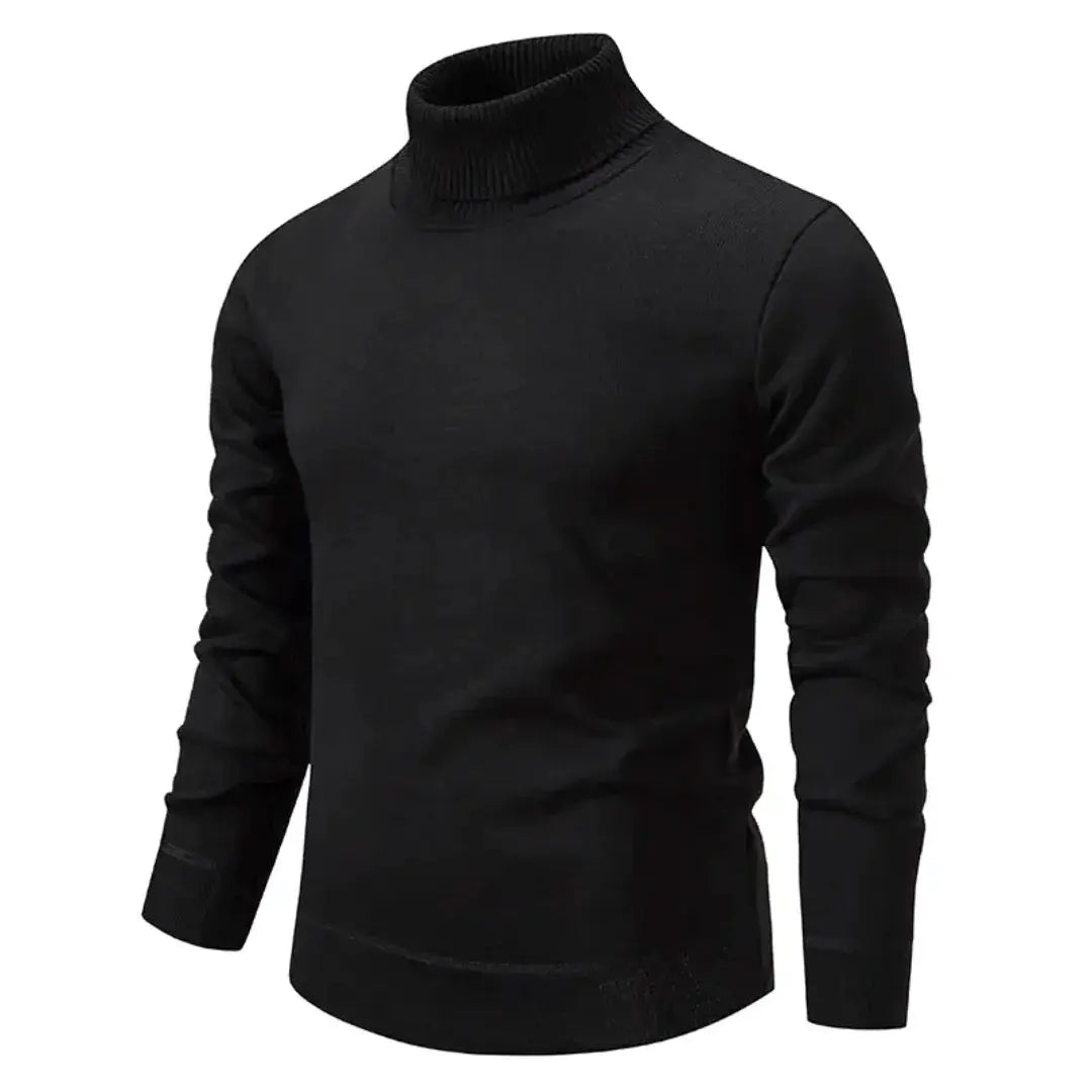Salene | Men’s Luxury Shetland Wool Turtleneck