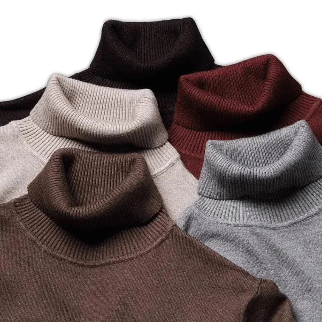 Salene | Men’s Luxury Shetland Wool Turtleneck