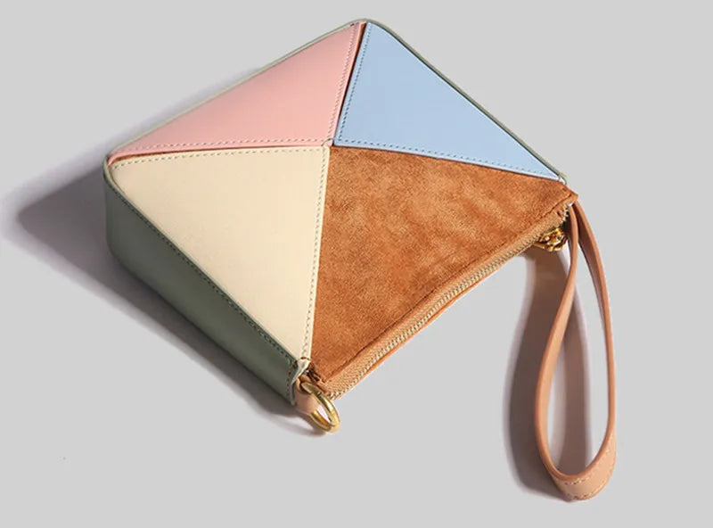 Women’s Prism Fold Handbag – Multi-Way Lightweight Geometric Bag