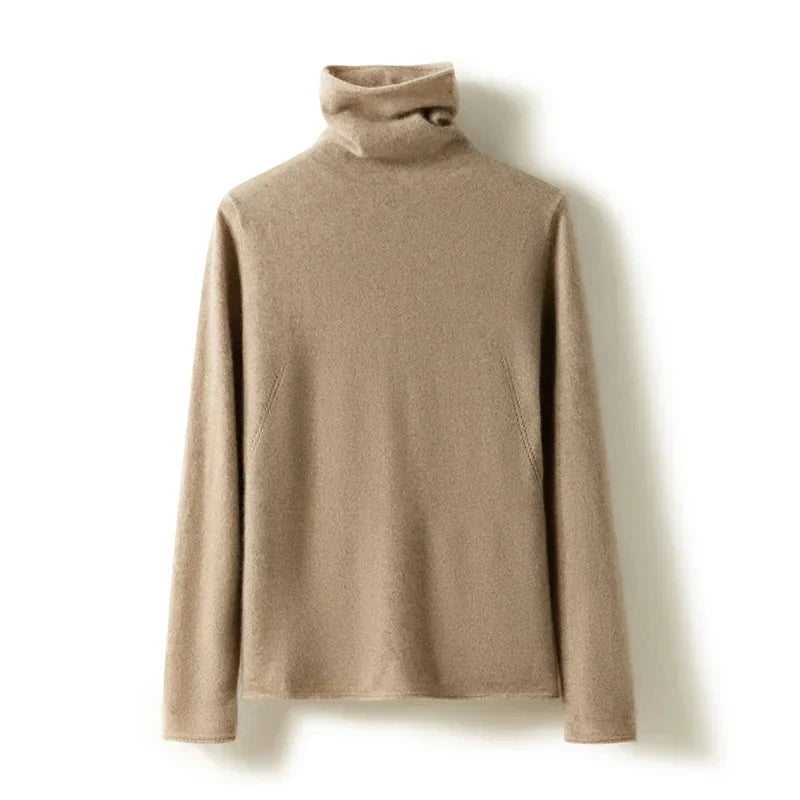 Cashmere Turtleneck Jumper – Soft Luxury Knit for Effortless Everyday Elegance