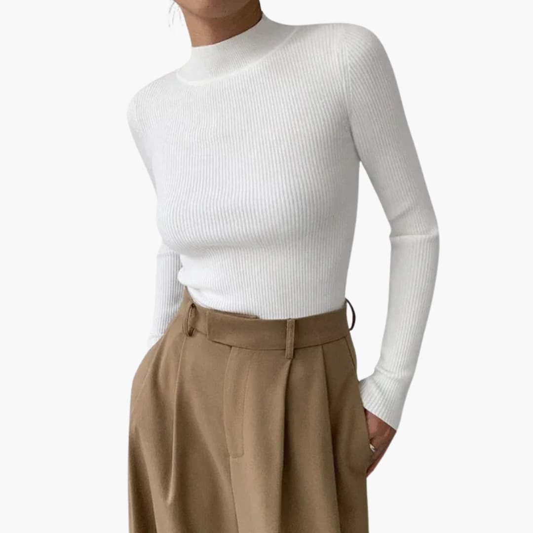 Fitted Long Sleeve Top for Women