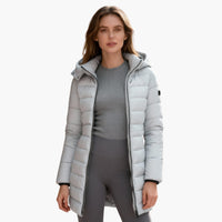 Hooded Puffer Jacket for Women