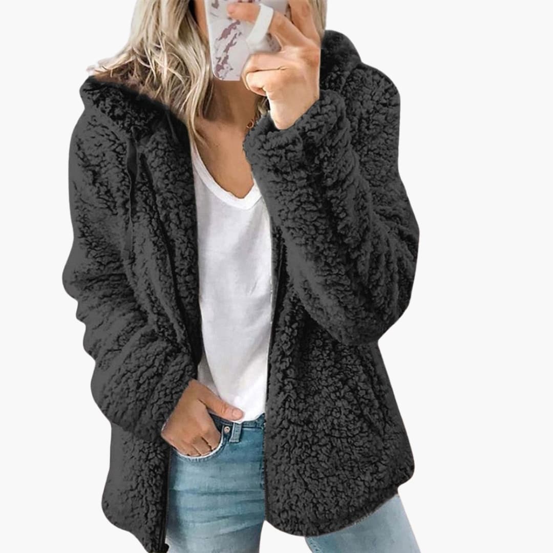 Open Front Hoodie for Women