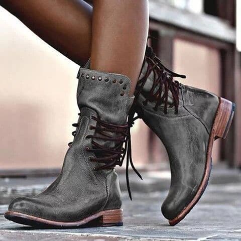 Vinah | Women’s Classic Vintage Calf Boots