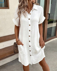 Xander | Women’s Cotton Polo Shirt Dress