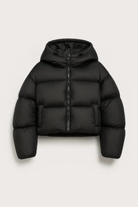 Cropped Puffer Jacket for Women