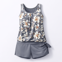 Women's Julia Tankini - Comfortable Swimsuit with Stiffened Top and Figure-Flattering Cut