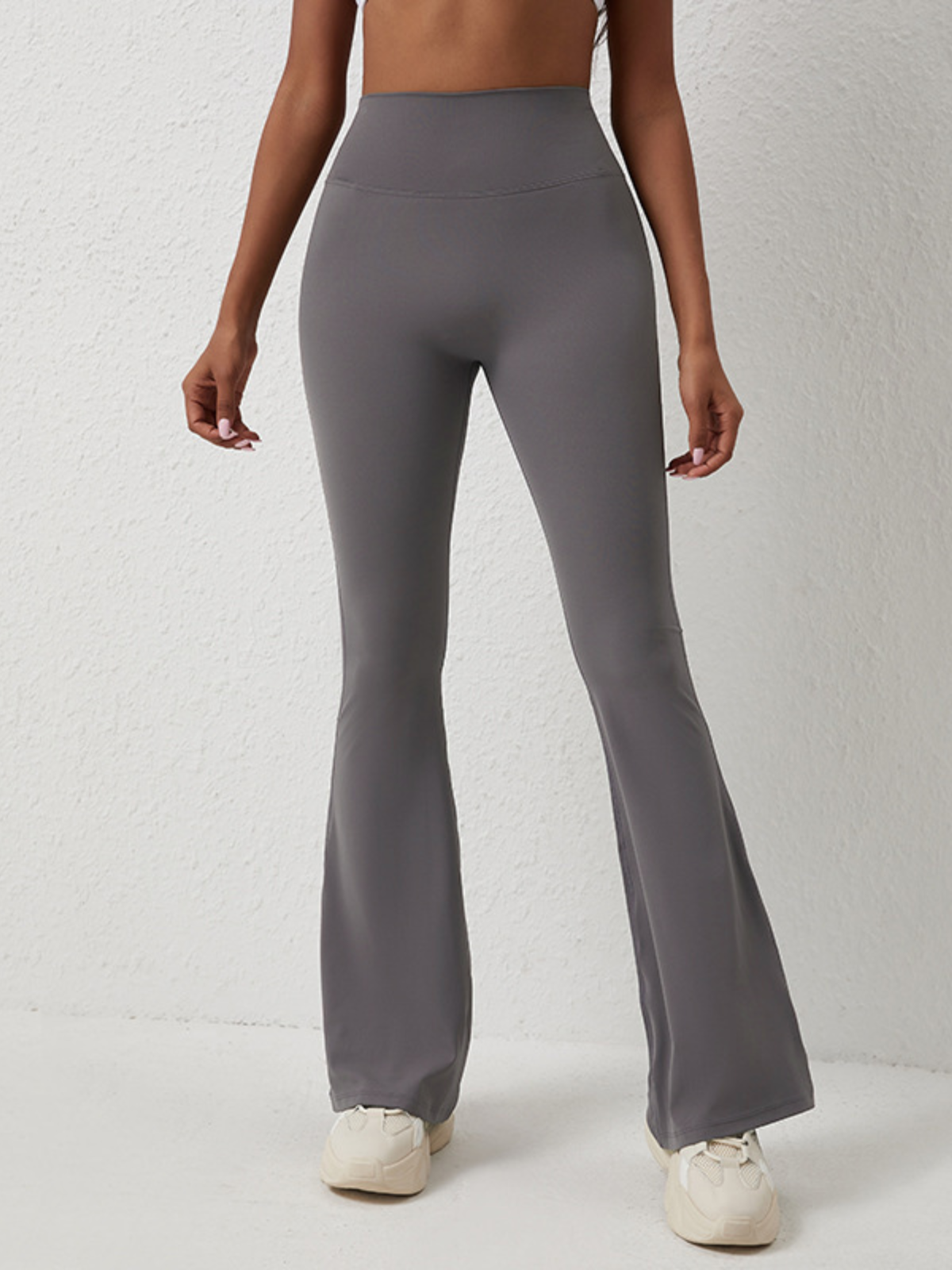 Women’s High-Waisted Flared Leggings – Stretch Bootcut Yoga Pants for a Sculpted Fit