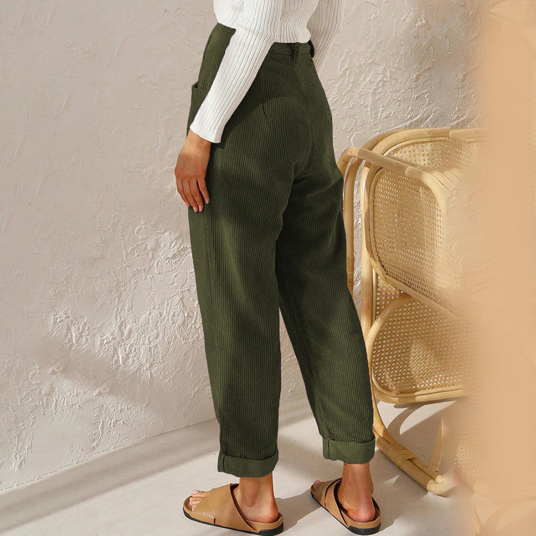 Zyra | Women’s High-Waisted Winter Trousers