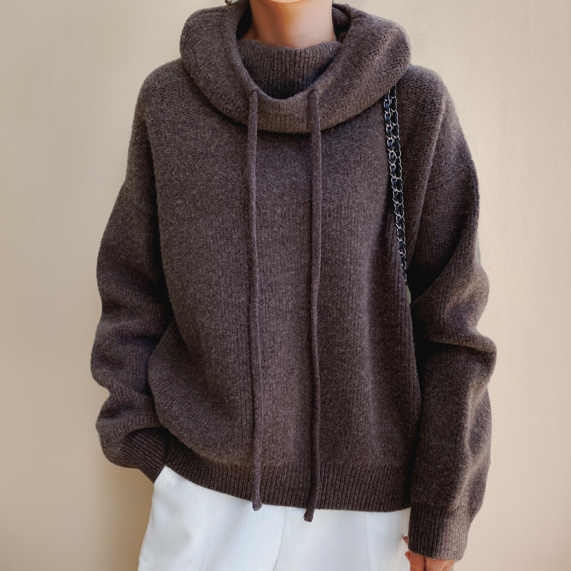 Grace | Roller Collar Sweater