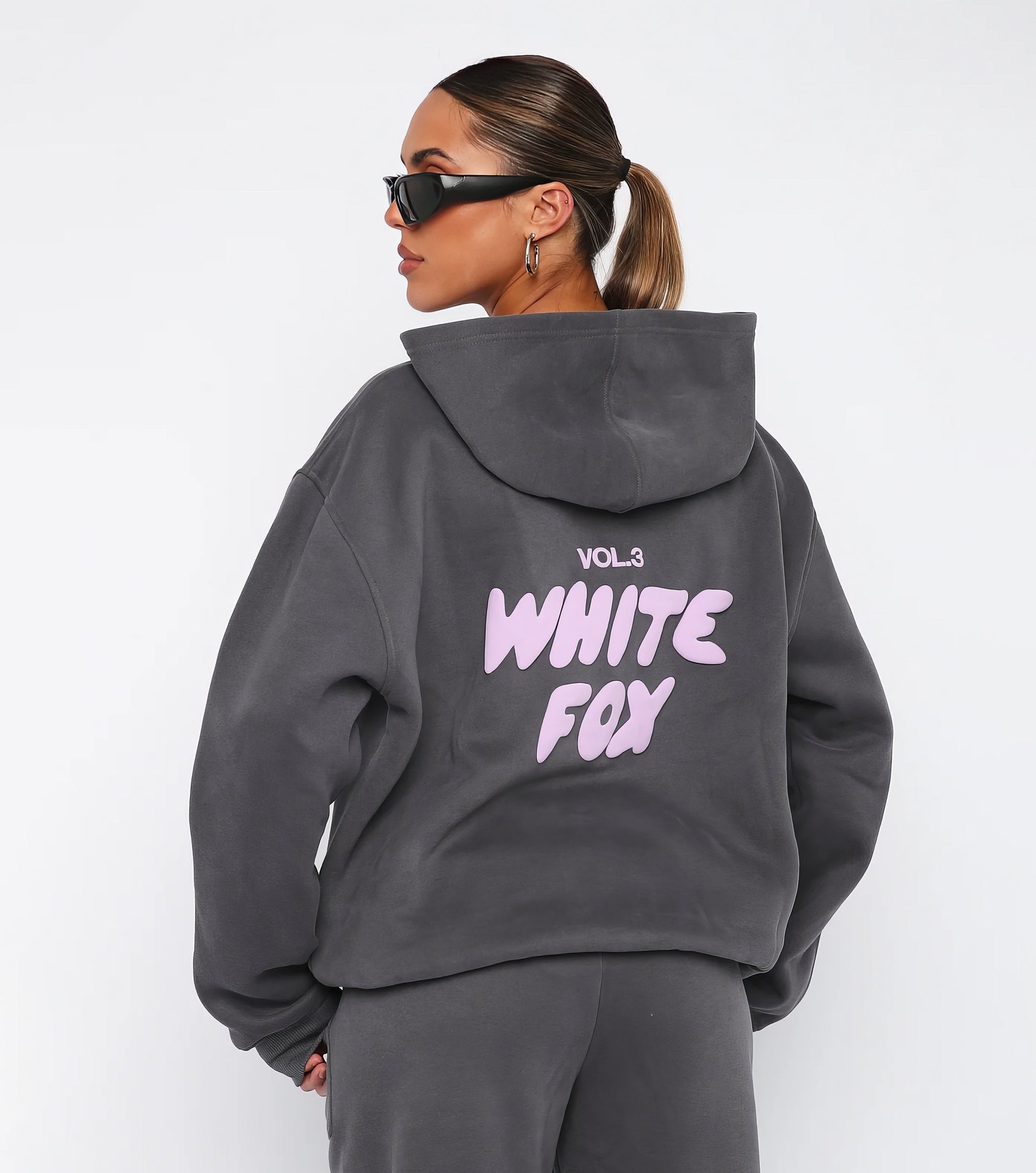 WhiteFox Set – Women's Two-Piece Hoodie & Pants Tracksuit