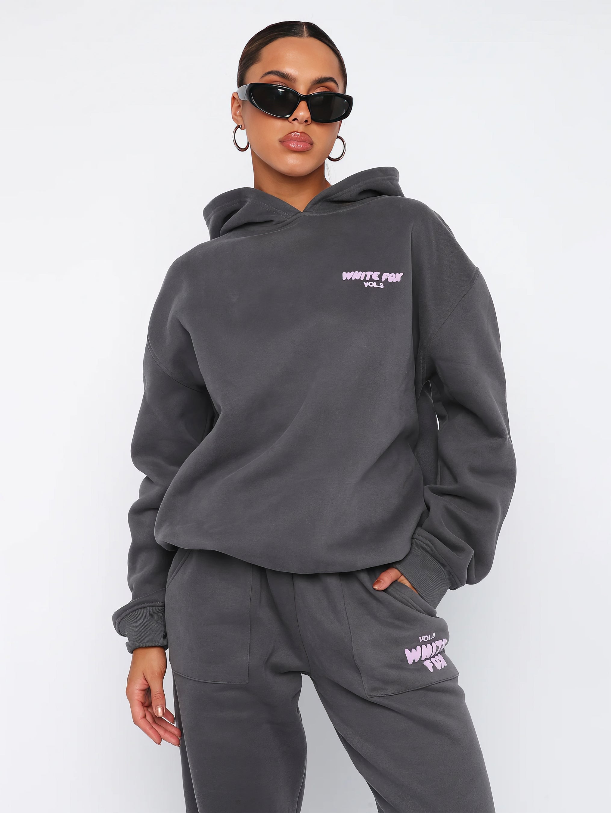 WhiteFox Set – Women's Two-Piece Hoodie & Pants Tracksuit