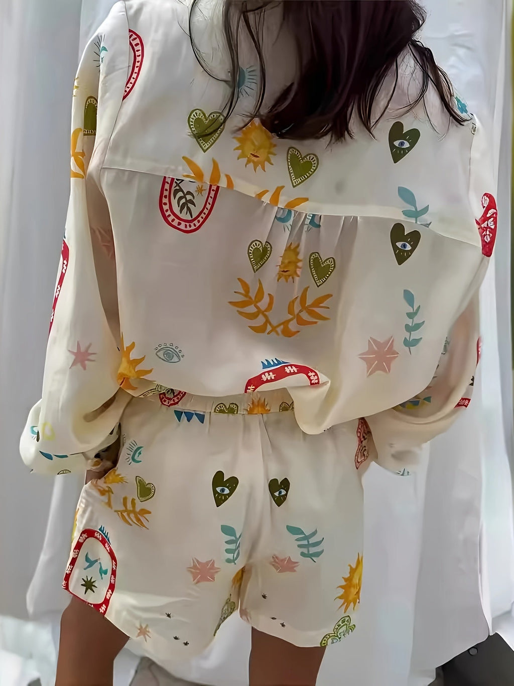 Colourful Printed Shirt Dress | Women’s Summer Look | Playful Summer Style