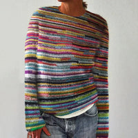 Tineke | Stylish women's sweater | Chunky knit with long sleeves