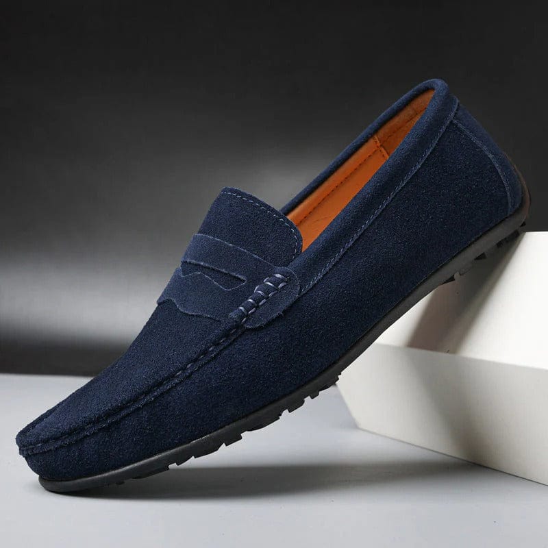 Aurion | Men’s Suede Classic Loafers