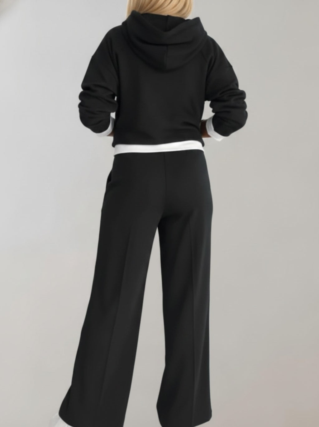 Beth Two-Piece Casual Tracksuit - Back View