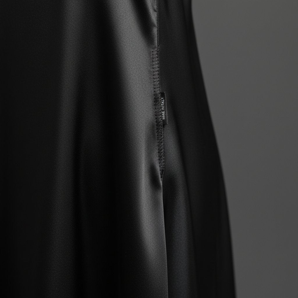Celeste | Women's Satin Slip Midi Dress - lifestyle 3