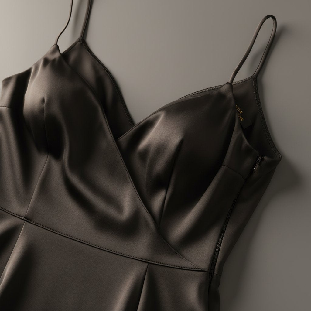 Elara | Women's Satin Backless Cocktail Dress - lifestyle 3