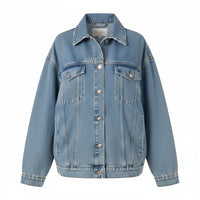 Petra | Women's Denim Oversized Trucker Jacket