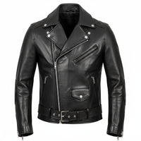Lennox | Men's Leather Classic Biker Jacket