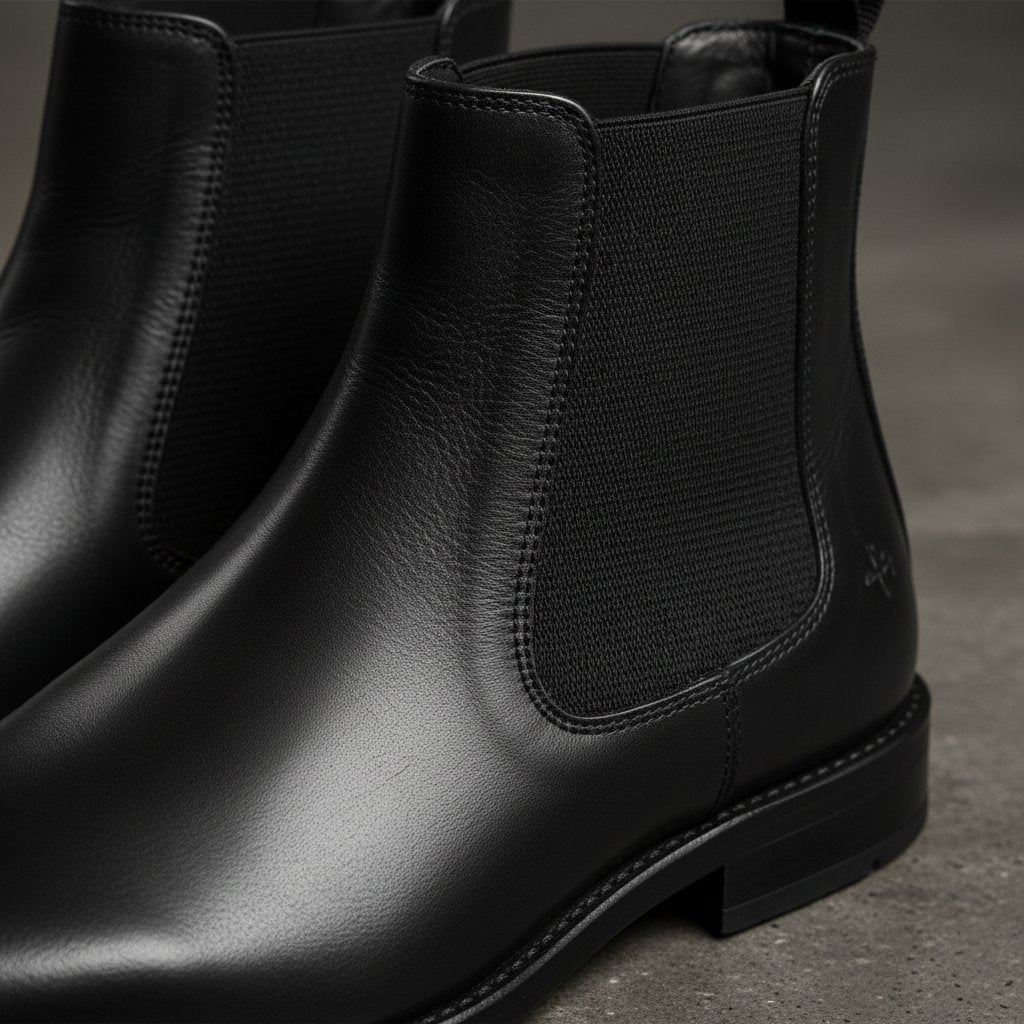 Calloway | Men's Leather Chelsea Ankle Boots - lifestyle 3