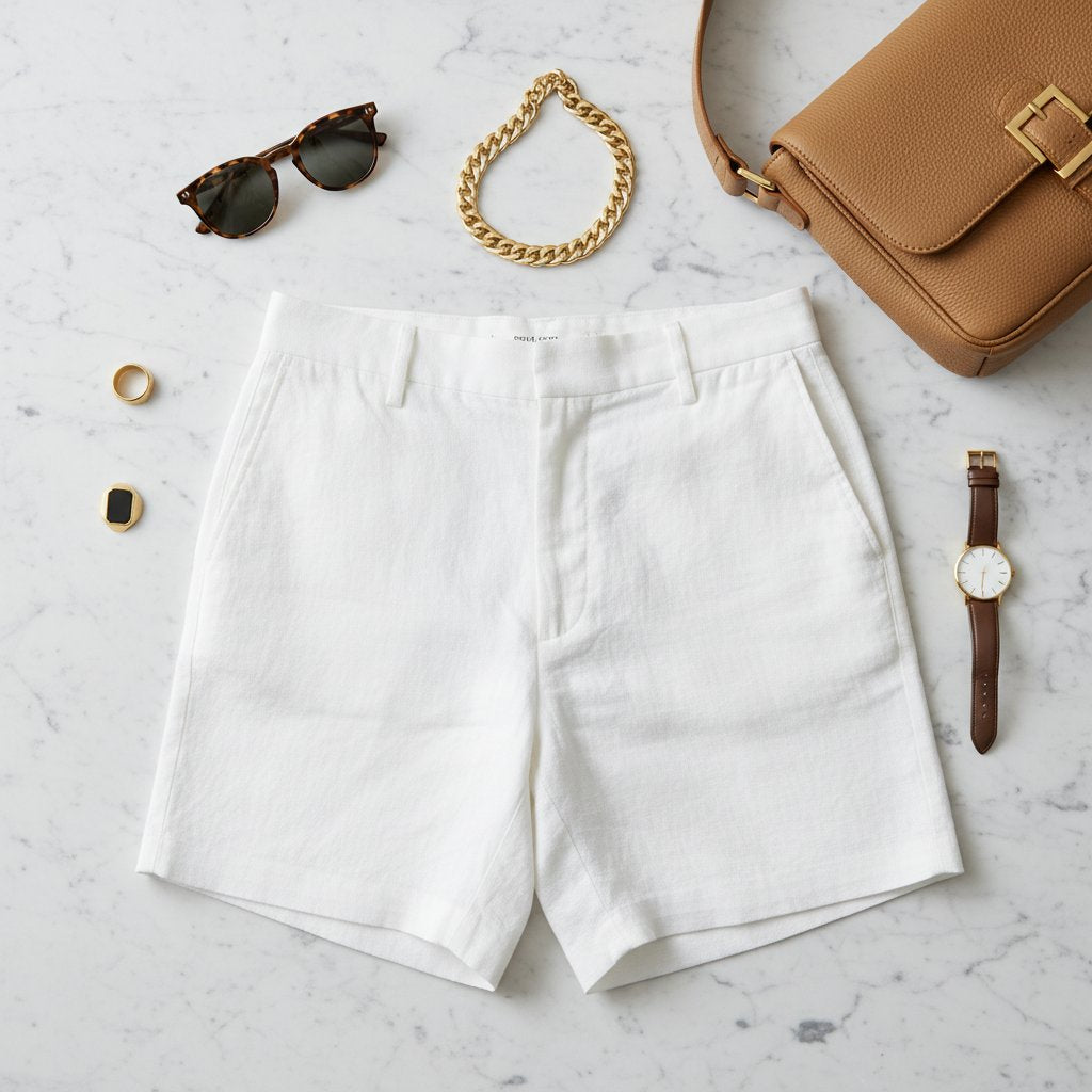 Holden | Men's Linen Tailored Summer Shorts - lifestyle 2