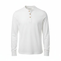 Sullivan | Men's Cotton Henley Long Sleeve