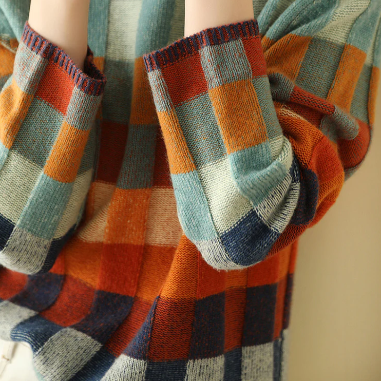 Van Gogh - Warmer, luxuriöser-Pullover